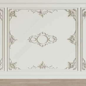 简欧雕花3D模型下载